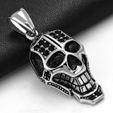 Pendentif gothique 04 - Funny crâne