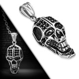 Pendentif gothique 04 - Funny crâne