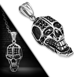 Pendentif gothique 04 - Funny crâne