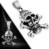 Pendentif gothique 06 - Tête de mort