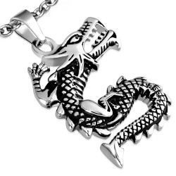 Pendentif gothique 07 - Dragon