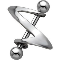 Piercing micro-barbell 32 - Vrillé