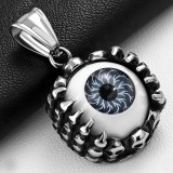 Pendentif gothique 49 - Oeil bleu