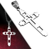 Pendentif croix 009 - Creuse