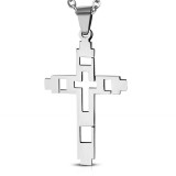 Pendentif croix 009 - Creuse