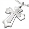 Pendentif croix 013 - Double médiévale
