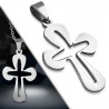 Pendentif croix 025 - Bords arrondis