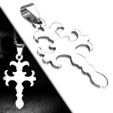 Pendentif croix 026 - Médiévale simple