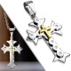 Pendentif croix 060 - Deluxe strass