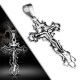 Pendentif croix 064 - Creuse avec jesus