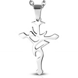 Pendentif croix 075 - Abstraite