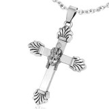 Pendentif croix 081 - Téte de roi