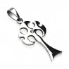 Pendentif croix 098 - Médiévale arrondie