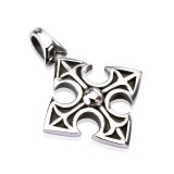 Pendentif croix 138 - Fleurs de lys