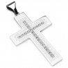 Pendentif croix 104 - Lignes de strass