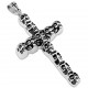 Pendentif croix 107 - Crânes