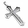 Pendentif croix 112 - Centre multistrass