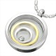 Pendentif acier 29 - Cercles qui bougent