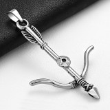 Pendentif acier 46 - Arbalète