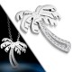 Pendentif acier 58 - Palmier