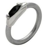 Piercing micro-bcr 45 - Zircone losange