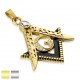 Pendentif acier 83 - Signe Masonic