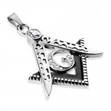 Pendentif acier 83 - Signe Masonic
