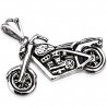 Pendentif acier 111 - Moto