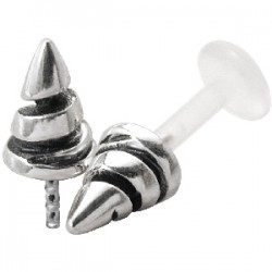 Piercing micro-labret PTFE 25 - Pointe tribale