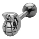 Piercing langue 75 - Grenade