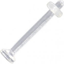 Piercing langue discret retainer