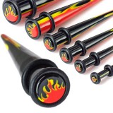 écarteur acrylique pointe flamme