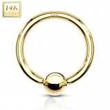 Piercing micro-bcr OR jaune 14k