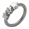 Piercing anneau 1,6mm 48 - Trois étoiles