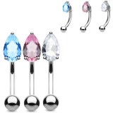 Piercing arcade 70 - Goutte cristal