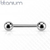Piercing micro-barbell boules titane G23