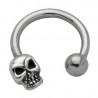Piercing micro-circulaire 45 - Crâne