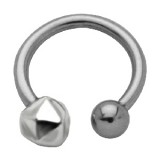 Piercing micro-circulaire 50 - Caillou