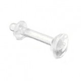 Piercing micro-labret PTFE 01 - Retainer discret