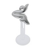 Piercing micro-labret PTFE 07 - Tribal