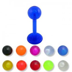 Piercing micro-labret PTFE 19 - Unicolor boule