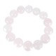 Bracelet pierres 03 - Quartz rose