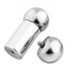 Piercing barbell en acier 2 à 10mm