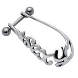 Piercing hélix 34 - Bouclier sexy