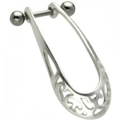Piercing hélix 66 - Bouclier celtique B