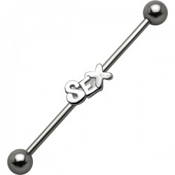 Piercing industriel 23 - Sex