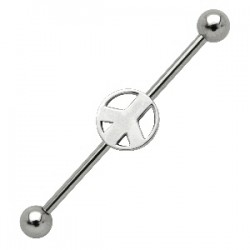Piercing industriel 26 - Peace and love