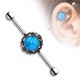 Piercing industriel 47 - Turquoise
