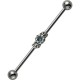 Piercing industriel 48 - Fleur
