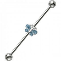 Piercing industriel 49 - Papillon